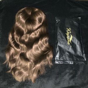 Lace front wig
